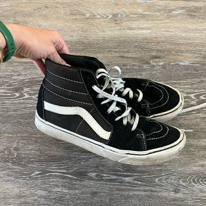 Men’s comfy Cush sk8hi vans